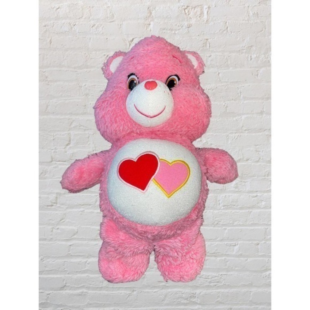 2015 Just Play Care Bear Love A Lot 14” Plush